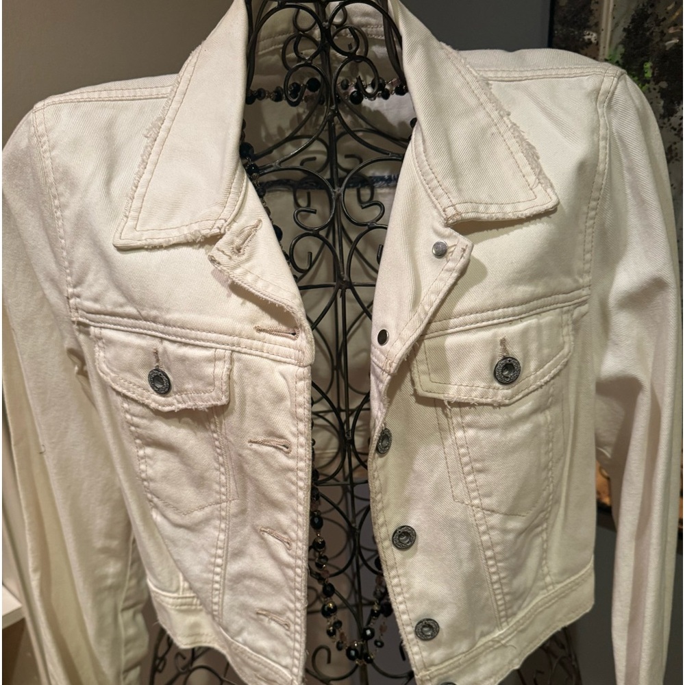 NWT Free people Jean jacket size 12